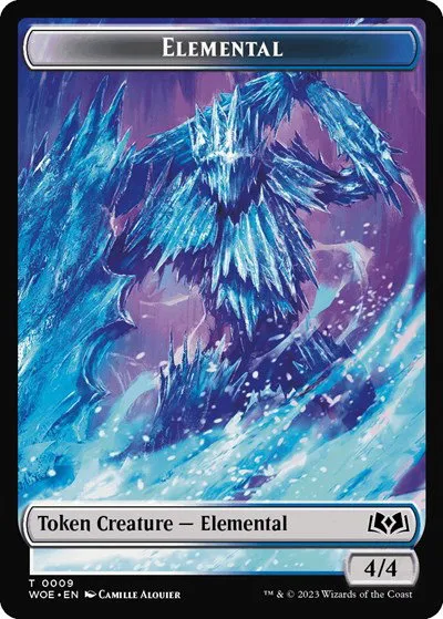 Elemental // Food (0012) Double-Sided Token