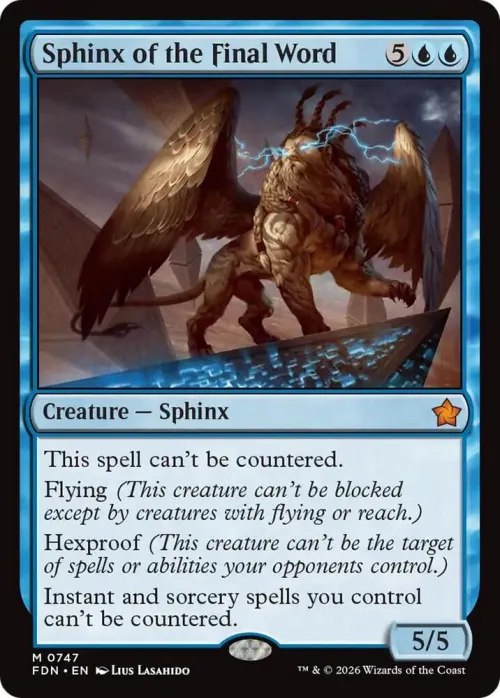 Sphinx of the Final Word