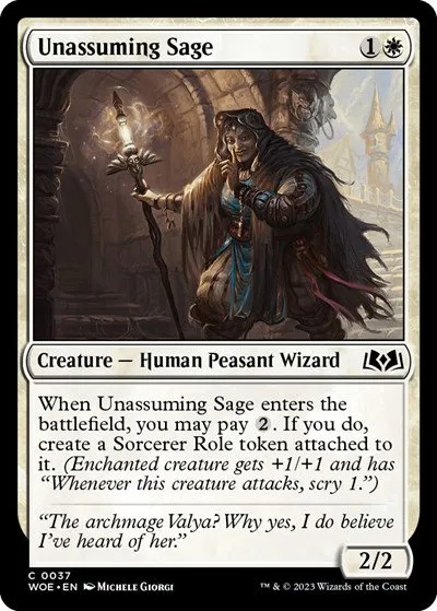 Unassuming Sage - Foil