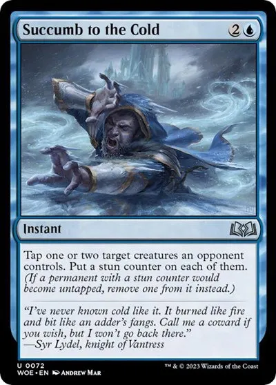 Succumb to the Cold - Foil