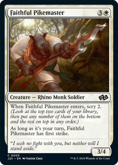 Faithful Pikemaster - Normal Faithful Pikemaster