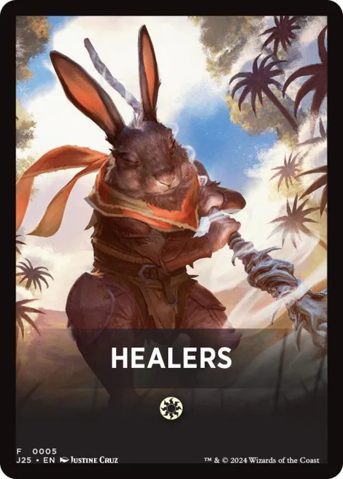 Healers Theme Card - Normal Healers Theme Card