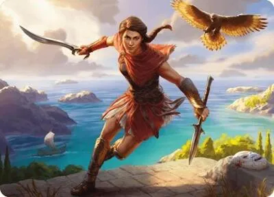 Kassandra, Eagle Bearer Art Card