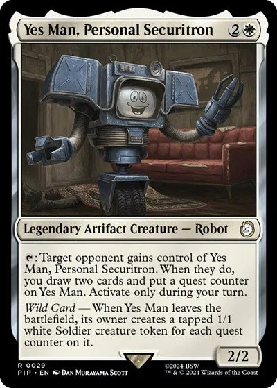 Yes Man, Personal Securitron - Foil