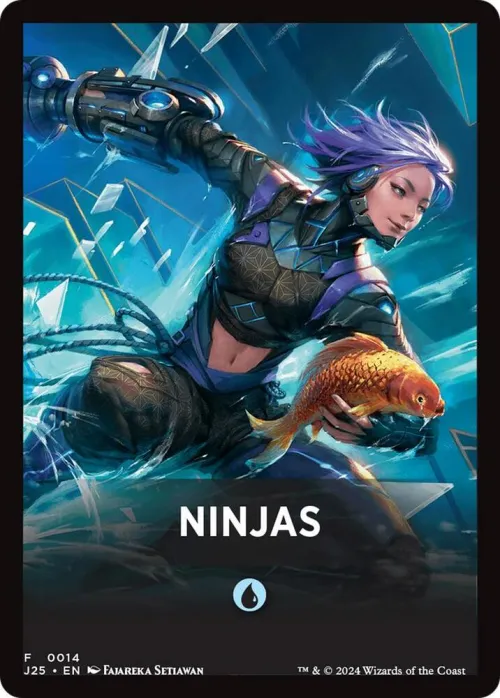 Ninjas Theme Card - Normal Ninjas Theme Card