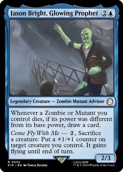 Jason Bright, Glowing Prophet - Foil