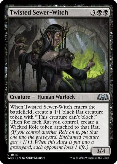 Twisted Sewer-Witch - Foil