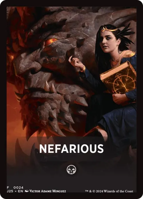 Nefarious Theme Card - Normal Nefarious Theme Card