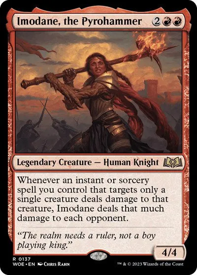 Imodane, the Pyrohammer - Foil