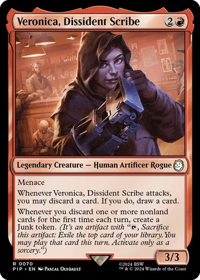 Veronica, Dissident Scribe - Foil