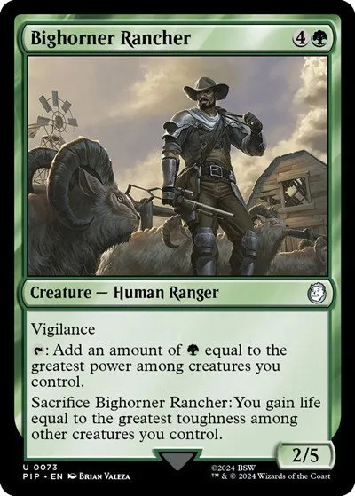 Bighorner Rancher - Foil