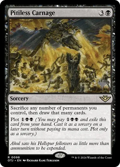 Pitiless Carnage - Foil
