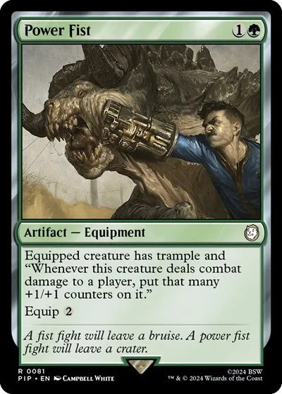 Power Fist - Foil