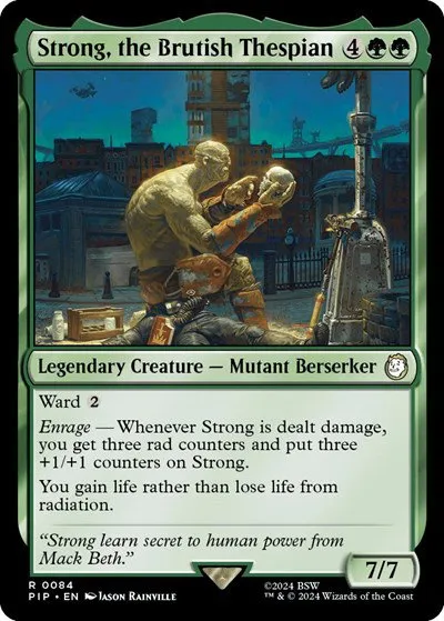 Strong, the Brutish Thespian - Foil