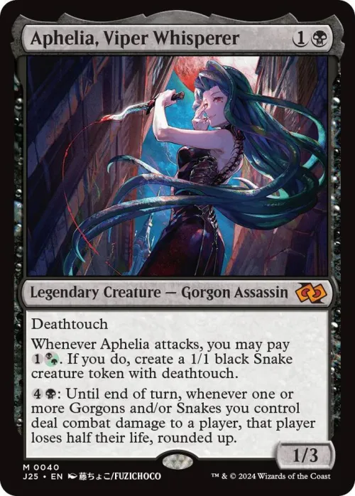 Aphelia, Viper Whisperer - Anime