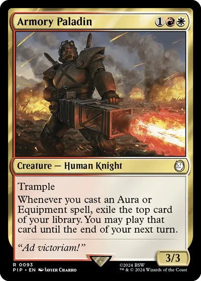 Armory Paladin - Foil