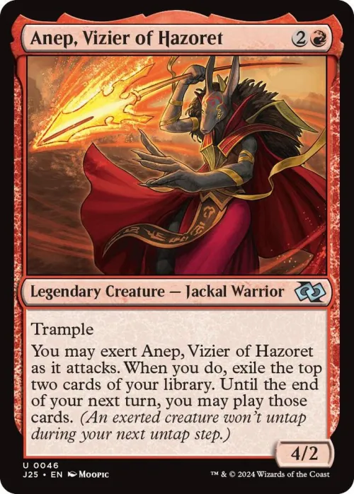 Anep, Vizier of Hazoret - Anime