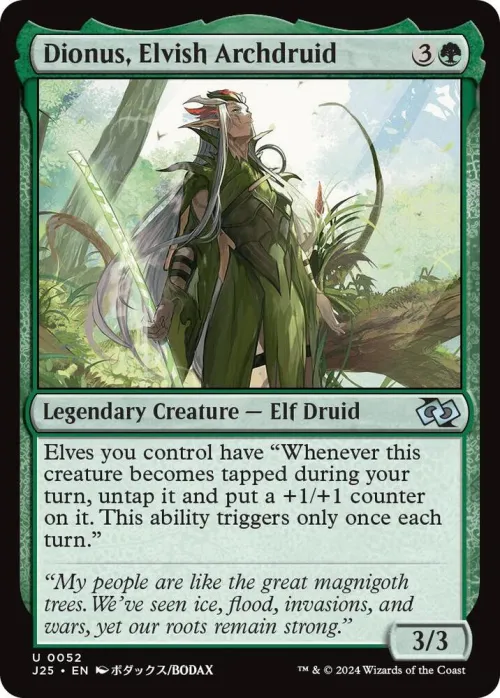 Dionus, Elvish Archdruid