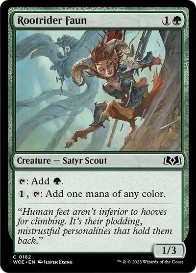Rootrider Faun - Foil