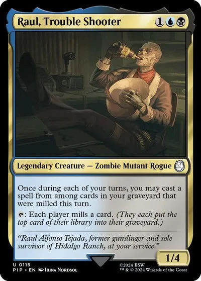 Raul, Trouble Shooter - Foil