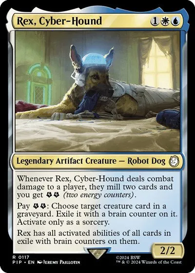 Rex, Cyber-Hound - Foil