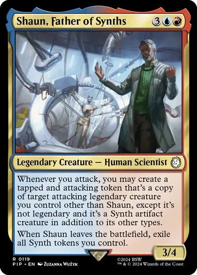 Shaun, Father of Synths - Foil