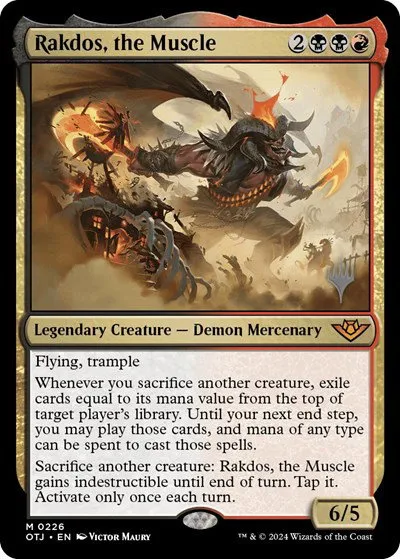 Rakdos, the Muscle - Foil