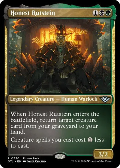 Honest Rutstein - Foil