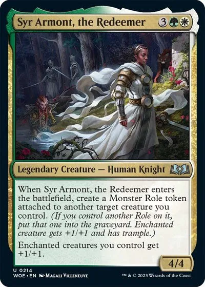 Syr Armont, the Redeemer - Foil