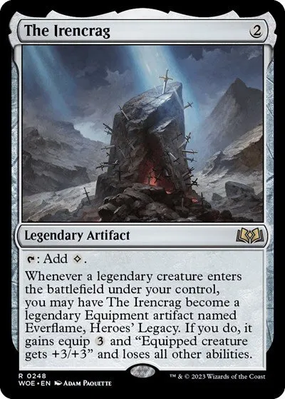 The Irencrag - Foil