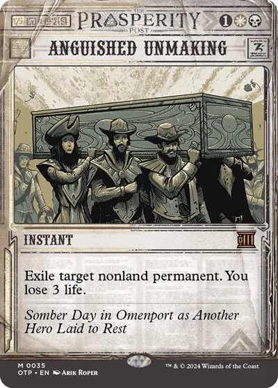 Anguished Unmaking - Foil