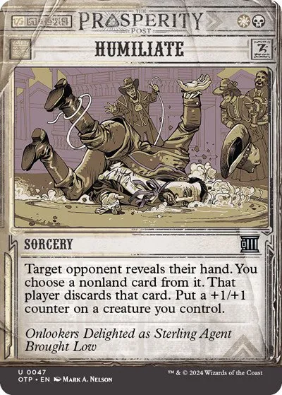 Humiliate - Foil