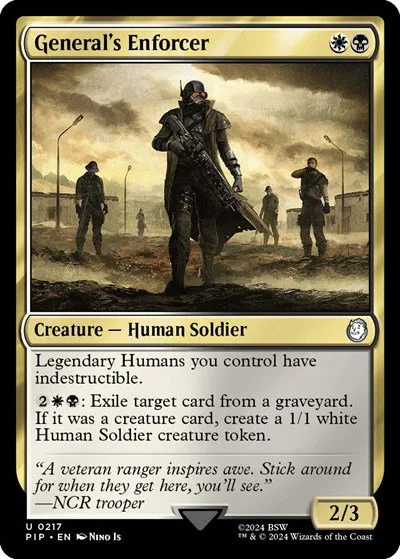 General's Enforcer - Foil