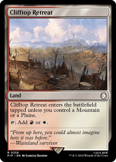 Clifftop Retreat - Foil