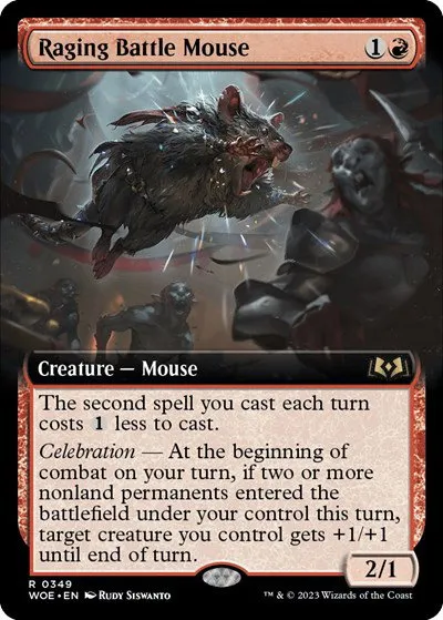 Raging Battle Mouse - Foil