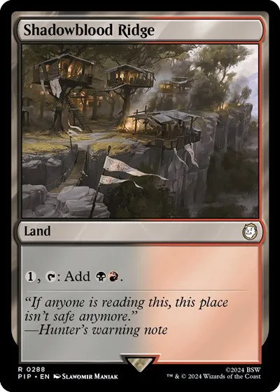 Shadowblood Ridge - Foil