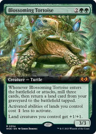 Blossoming Tortoise - Foil