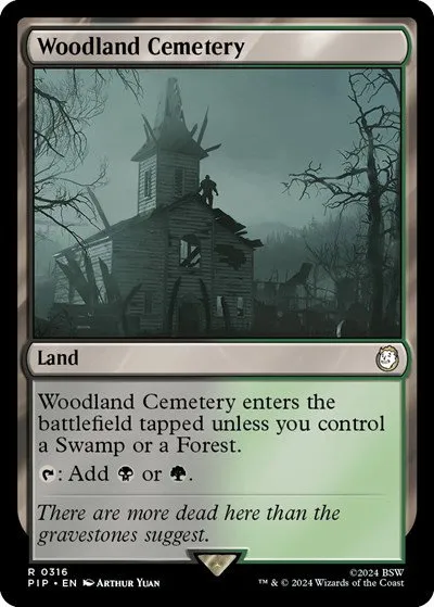 Woodland Cemetery - Foil