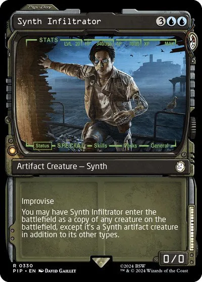 Synth Infiltrator - Foil