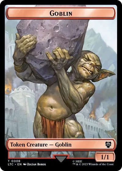 Wraith // Goblin Double-Sided Token