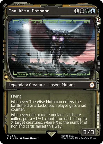 The Wise Mothman - Foil