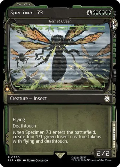 Specimen 73 - Hornet Queen - Foil