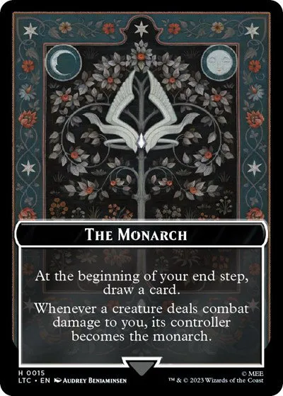 The Monarch // Treasure Double-Sided Token
