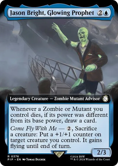 Jason Bright, Glowing Prophet - Foil
