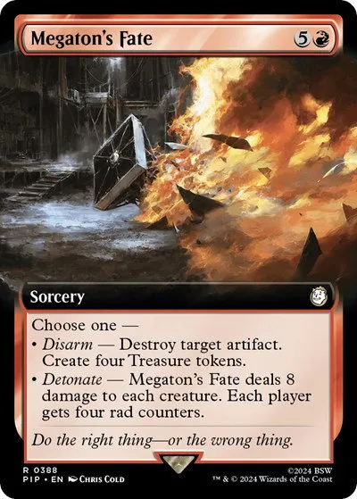 Megaton's Fate - Foil