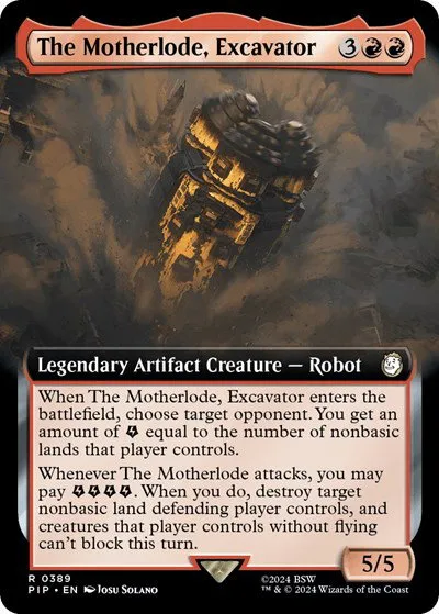 The Motherlode, Excavator - Foil