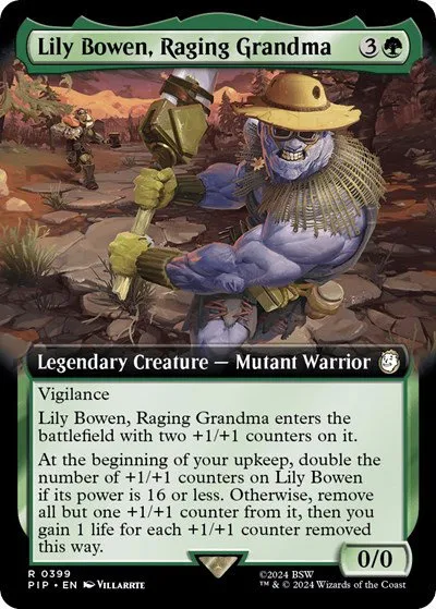 Lily Bowen, Raging Grandma - Foil
