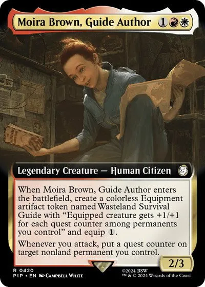 Moira Brown, Guide Author - Foil