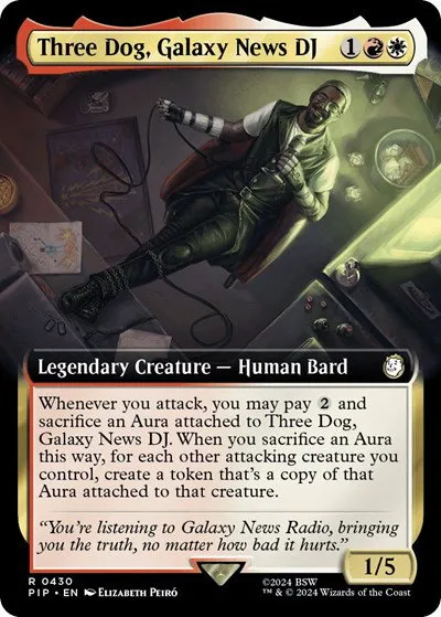Three Dog, Galaxy News DJ - Foil