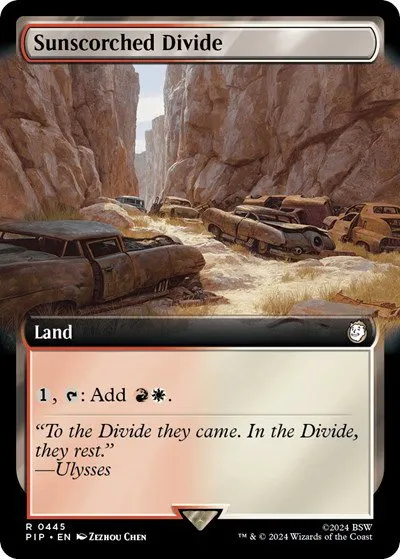 Sunscorched Divide - Foil